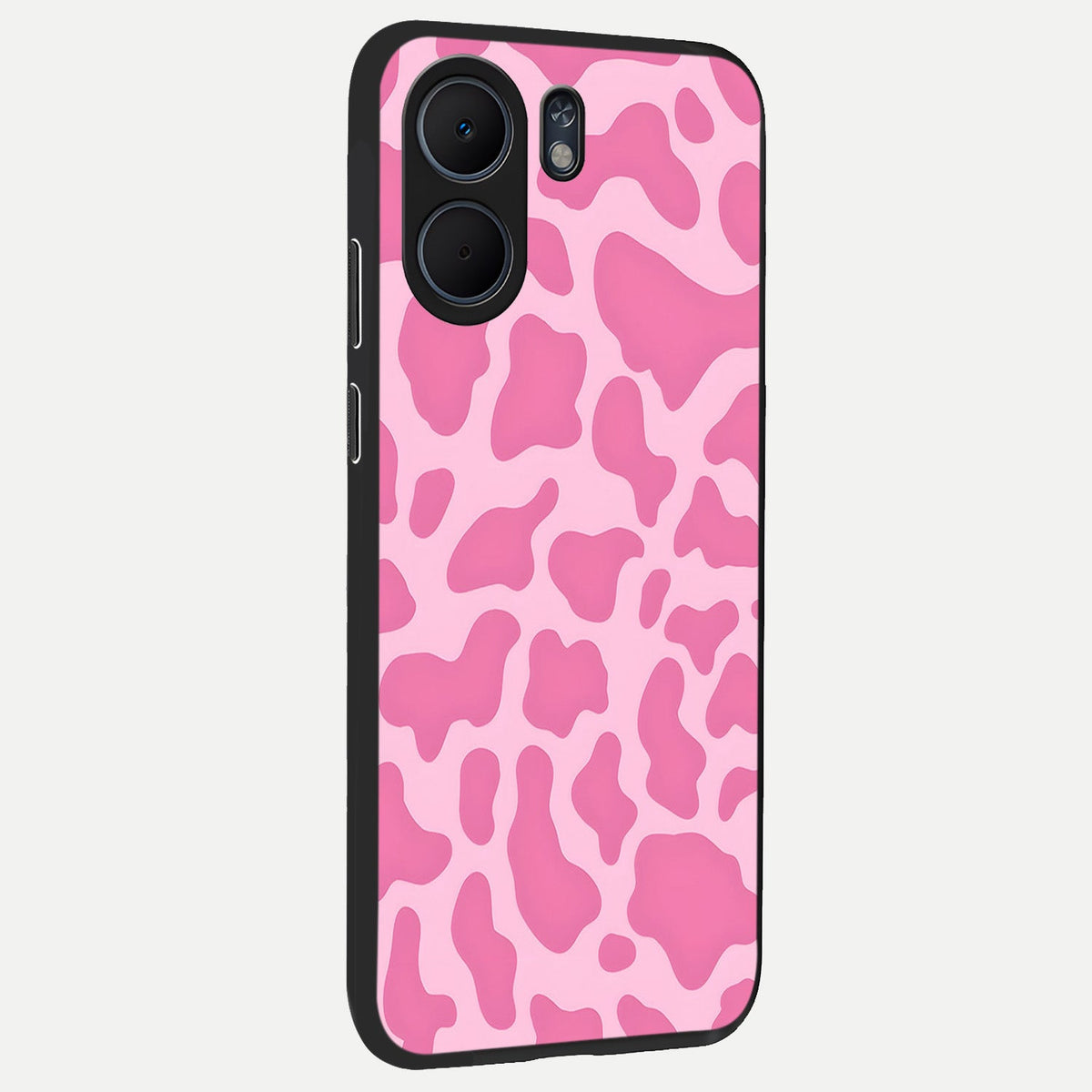  Pinkish Scenery back cover For Oppo A5x 5G slim fit glass case with vibrant aesthetic design