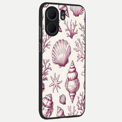  Pink Power Sparks back cover For Oppo A5x 5G slim fit glass case with vibrant aesthetic design