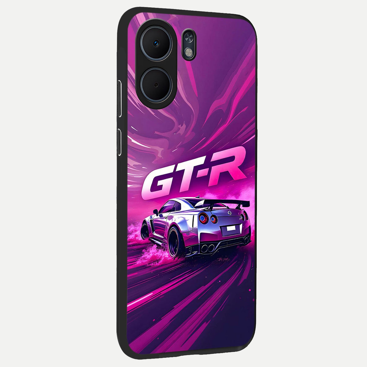  Speed Drift Legend back cover For Oppo A5x 5G slim fit glass case with vibrant aesthetic design