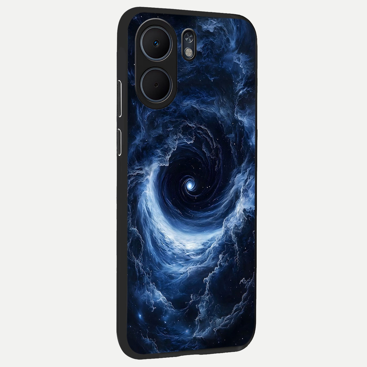  Stunning Galaxy back cover For Oppo A5x 5G slim fit glass case with vibrant aesthetic design