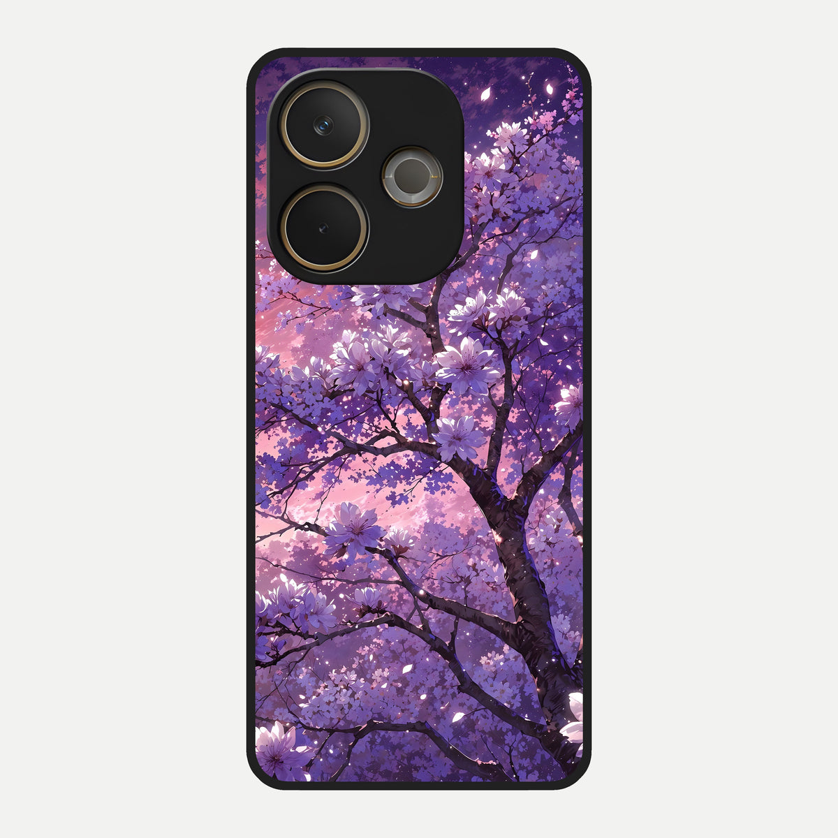  Blossom Tree Glass Case For Oppo A5 Pro back cover – full design glossy printed glass finish