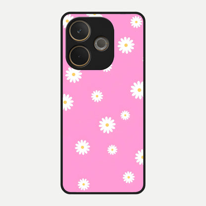  Bubblegum Daisy Pop Glass Case For Oppo A5 Pro back cover – full design glossy printed glass finish