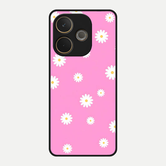  Bubblegum Daisy Pop Glass Case For Oppo A5 Pro back cover – full design glossy printed glass finish