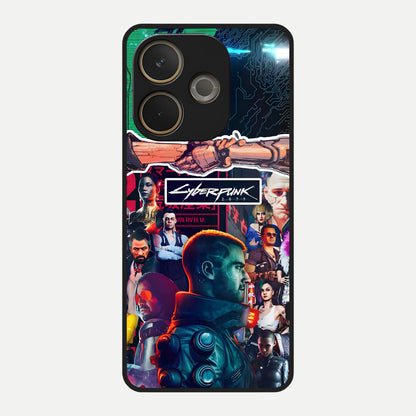  CYBERPUNK Legacy Glass Case For Oppo A5 Pro back cover – full design glossy printed glass finish