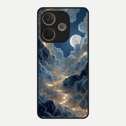  Celestial Cloud Road Glass Case For Oppo A5 Pro back cover – full design glossy printed glass finish