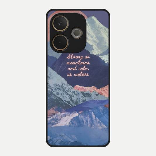  Celestial Mountain Calm Glass Case For Oppo A5 Pro back cover – full design glossy printed glass finish