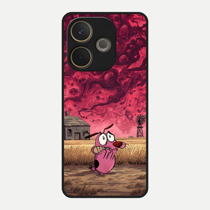  Courage Under Sky Glass Case For Oppo A5 Pro back cover – full design glossy printed glass finish