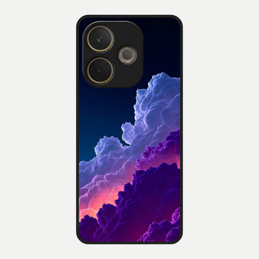  Dreamy Cloud Skies Glass Case For Oppo A5 Pro back cover – full design glossy printed glass finish