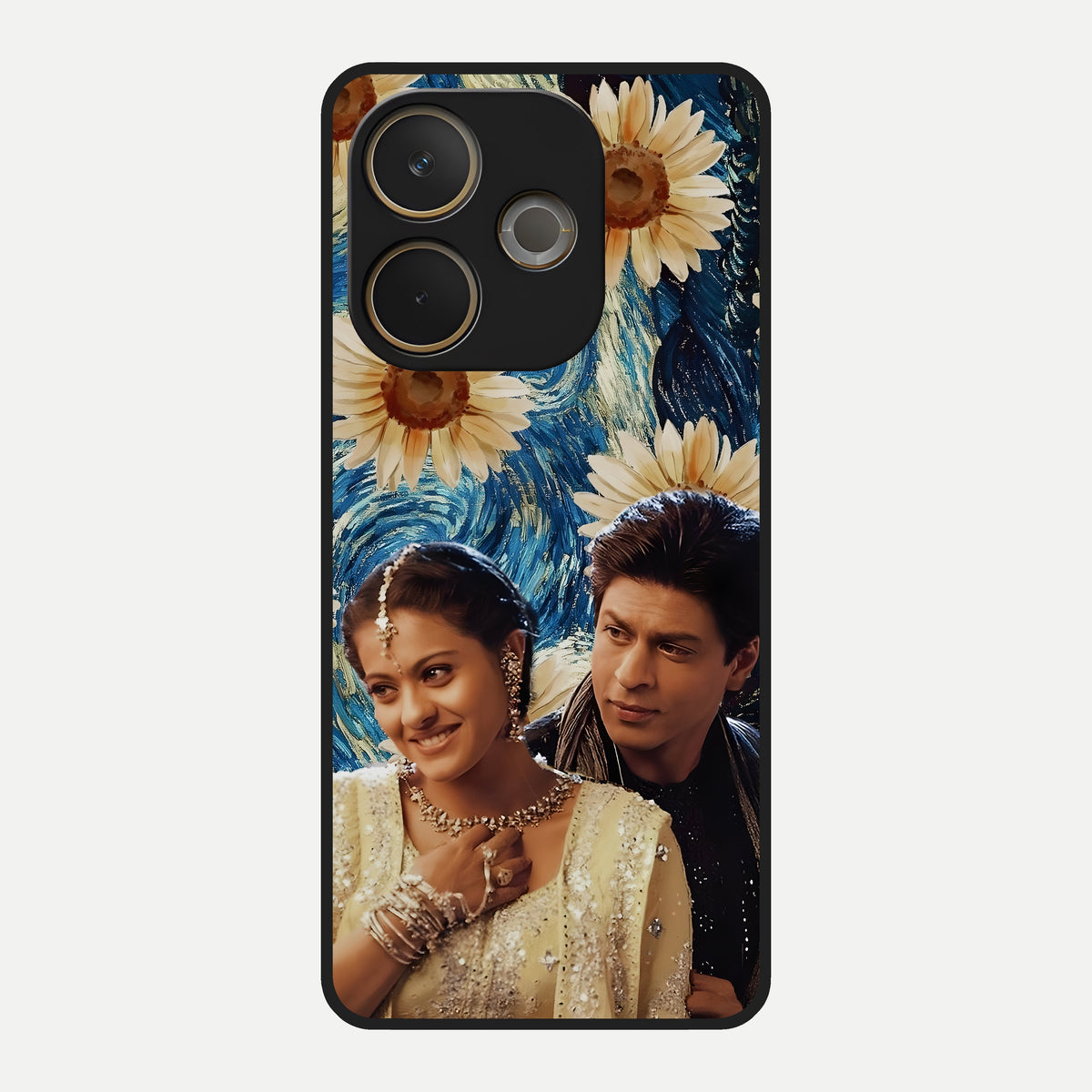  Eternal Love Story Glass Case For Oppo A5 Pro back cover – full design glossy printed glass finish