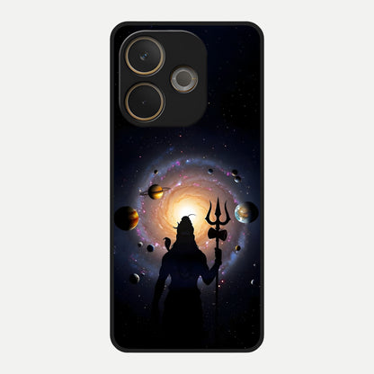  Galactic Shiva Vision Glass Case For Oppo A5 Pro back cover – full design glossy printed glass finish