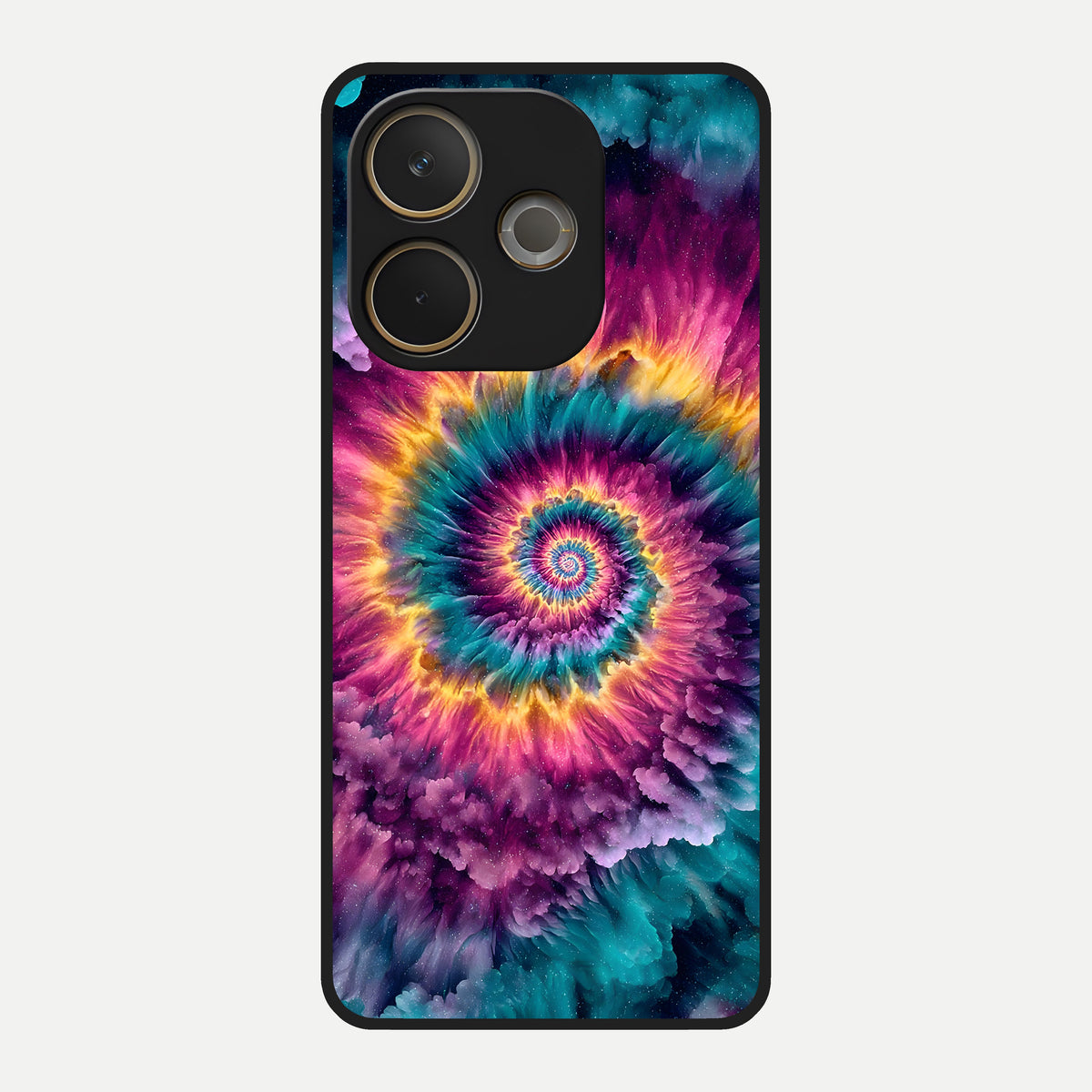  Galactic Spiral Burst Glass Case For Oppo A5 Pro back cover – full design glossy printed glass finish