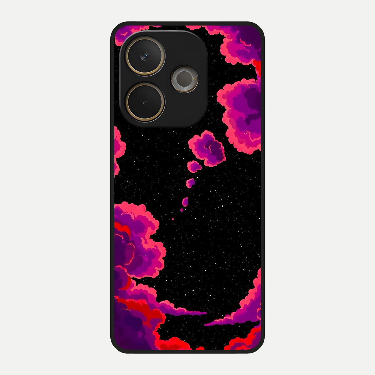  Galaxy Dream Frame Glass Case For Oppo A5 Pro back cover – full design glossy printed glass finish