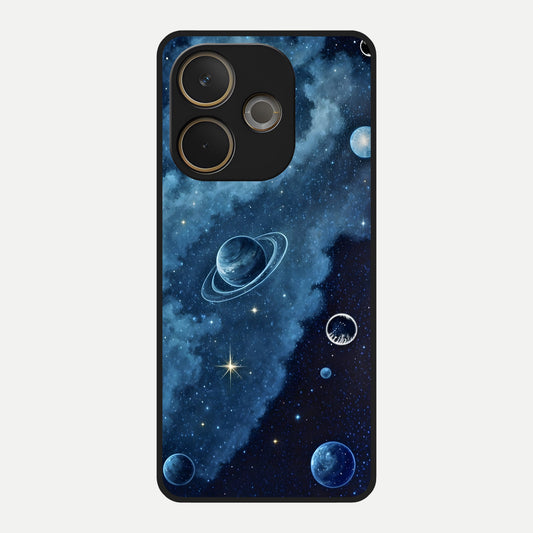  Galaxy Dream Space Glass Case For Oppo A5 Pro back cover – full design glossy printed glass finish