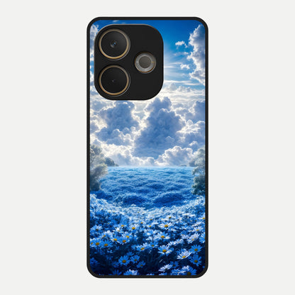  Heavenly Daisy Horizon Glass Case For Oppo A5 Pro back cover – full design glossy printed glass finish