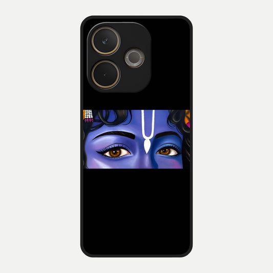  Krishna Eye Glass Case For Oppo A5 Pro back cover – full design glossy printed glass finish