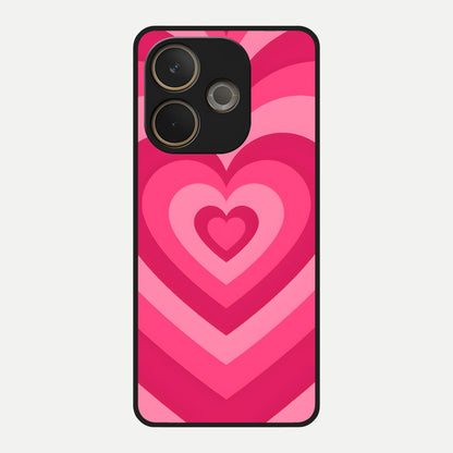  Layered Love Hearts Glass Case For Oppo A5 Pro back cover – full design glossy printed glass finish