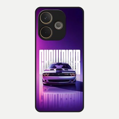  Midnight Muscle Ride Glass Case For Oppo A5 Pro back cover – full design glossy printed glass finish