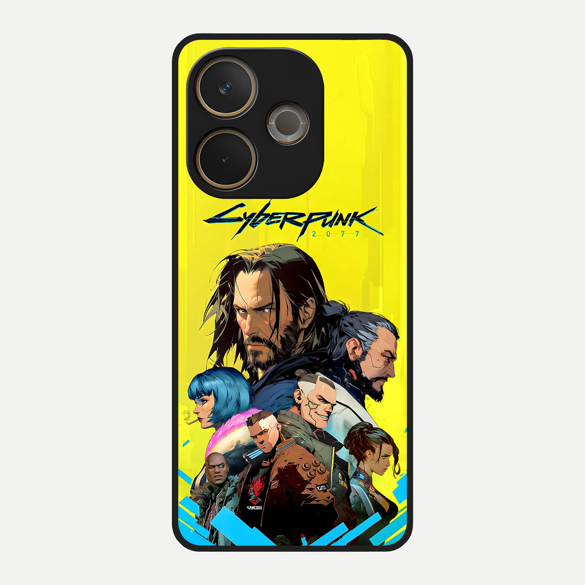  Neon Rebel Genesis Glass Case For Oppo A5 Pro back cover – full design glossy printed glass finish