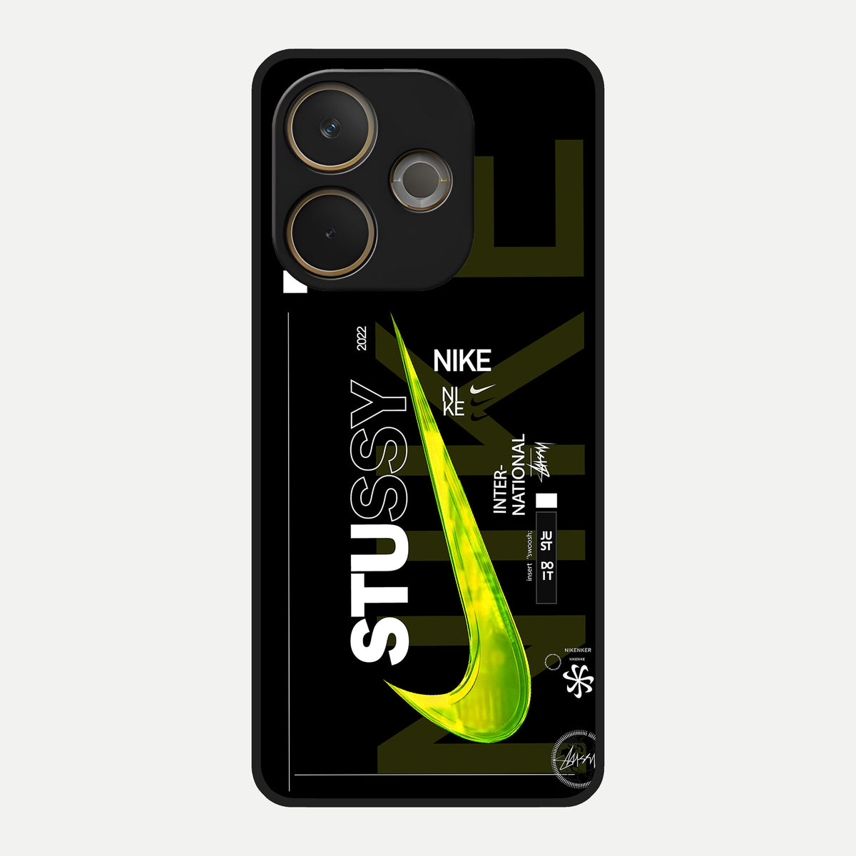  Neon Street Edition Glass Case For Oppo A5 Pro back cover – full design glossy printed glass finish