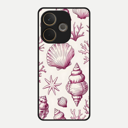  Pink Power Sparks Glass Case For Oppo A5 Pro back cover – full design glossy printed glass finish
