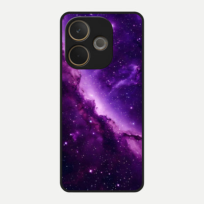  Purple Shade Sky Glass Case For Oppo A5 Pro back cover – full design glossy printed glass finish