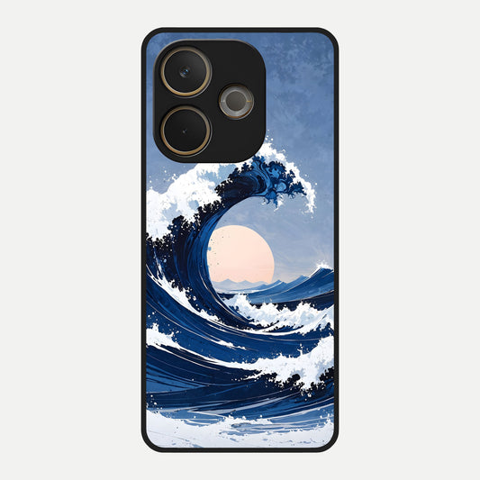  Rising Tide Power Glass Case For Oppo A5 Pro back cover – full design glossy printed glass finish