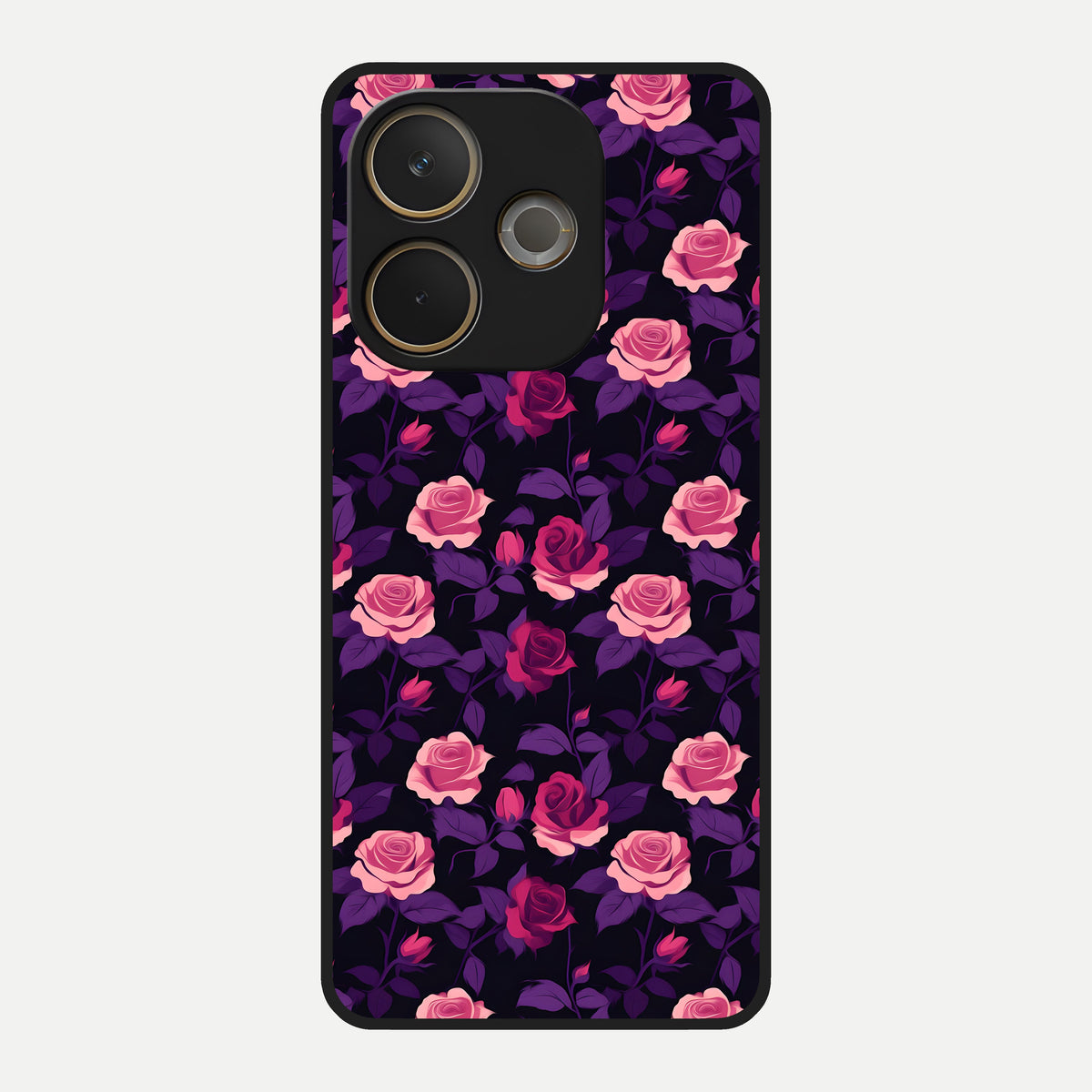 Rose Garden Twilight Glass Case For Oppo A5 Pro back cover – full design glossy printed glass finish