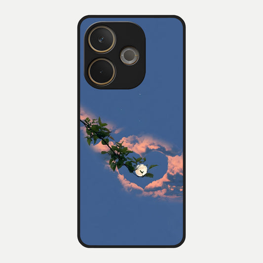  Sky Under Tree Glass Case For Oppo A5 Pro back cover – full design glossy printed glass finish