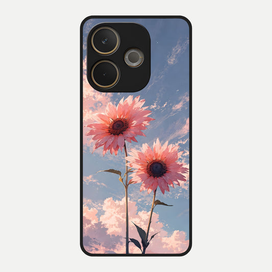  Sun Moon Balance Glass Case For Oppo A5 Pro back cover – full design glossy printed glass finish