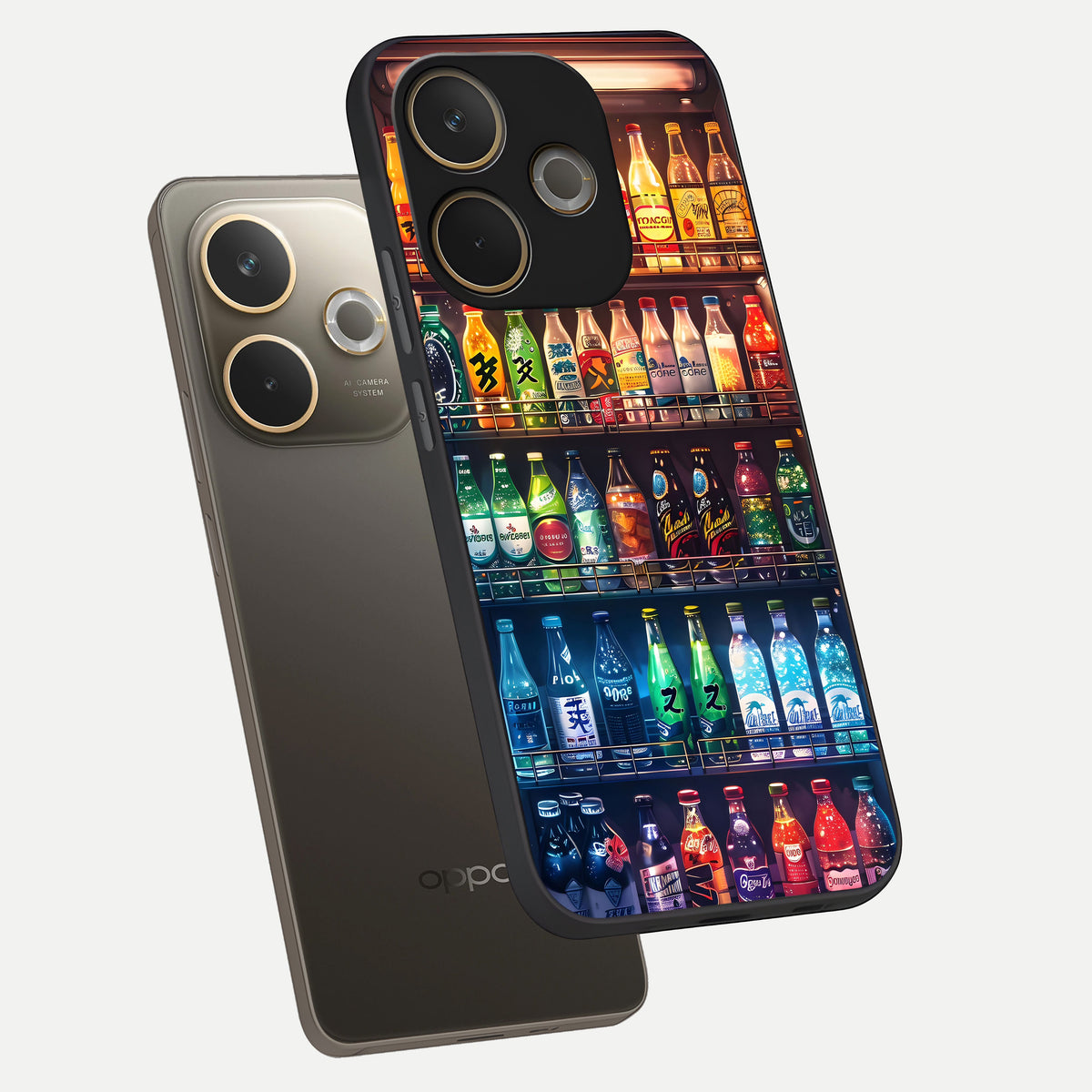  Colorfull Tree phone case For Oppo A5 Pro showing premium glass back cover with detailed artwork