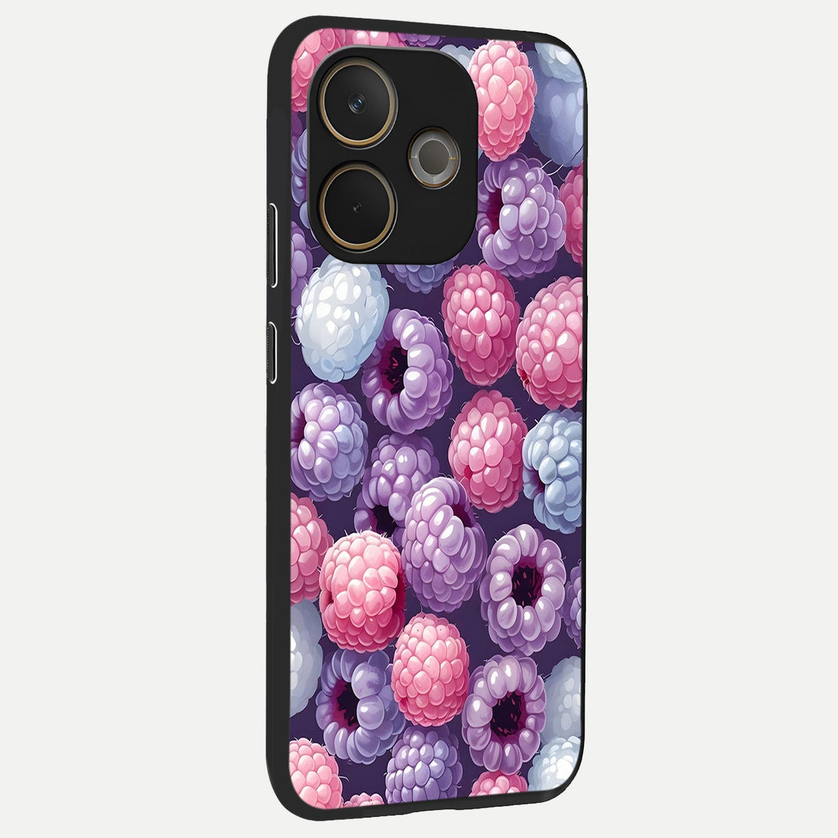  Berry Candy Pop back cover For Oppo A5 Pro slim fit glass case with vibrant aesthetic design