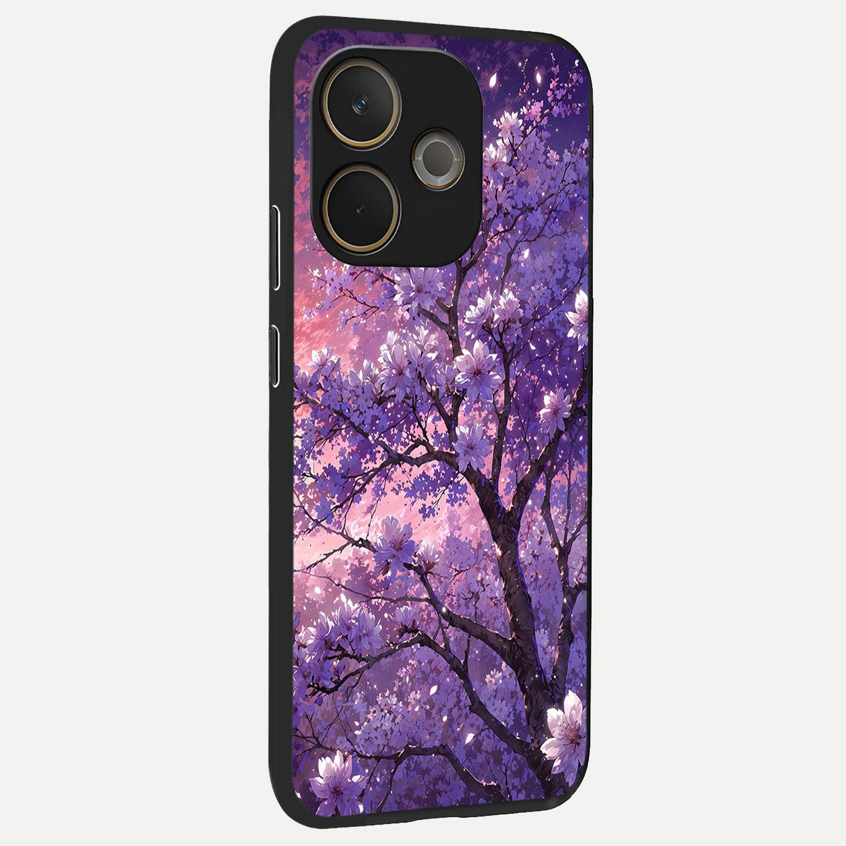  Blossom Tree back cover For Oppo A5 Pro slim fit glass case with vibrant aesthetic design