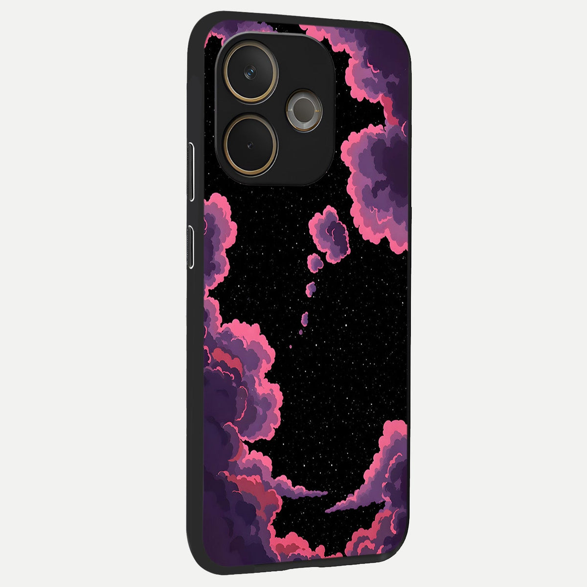  Cosmic Cloud Journey back cover For Oppo A5 Pro slim fit glass case with vibrant aesthetic design