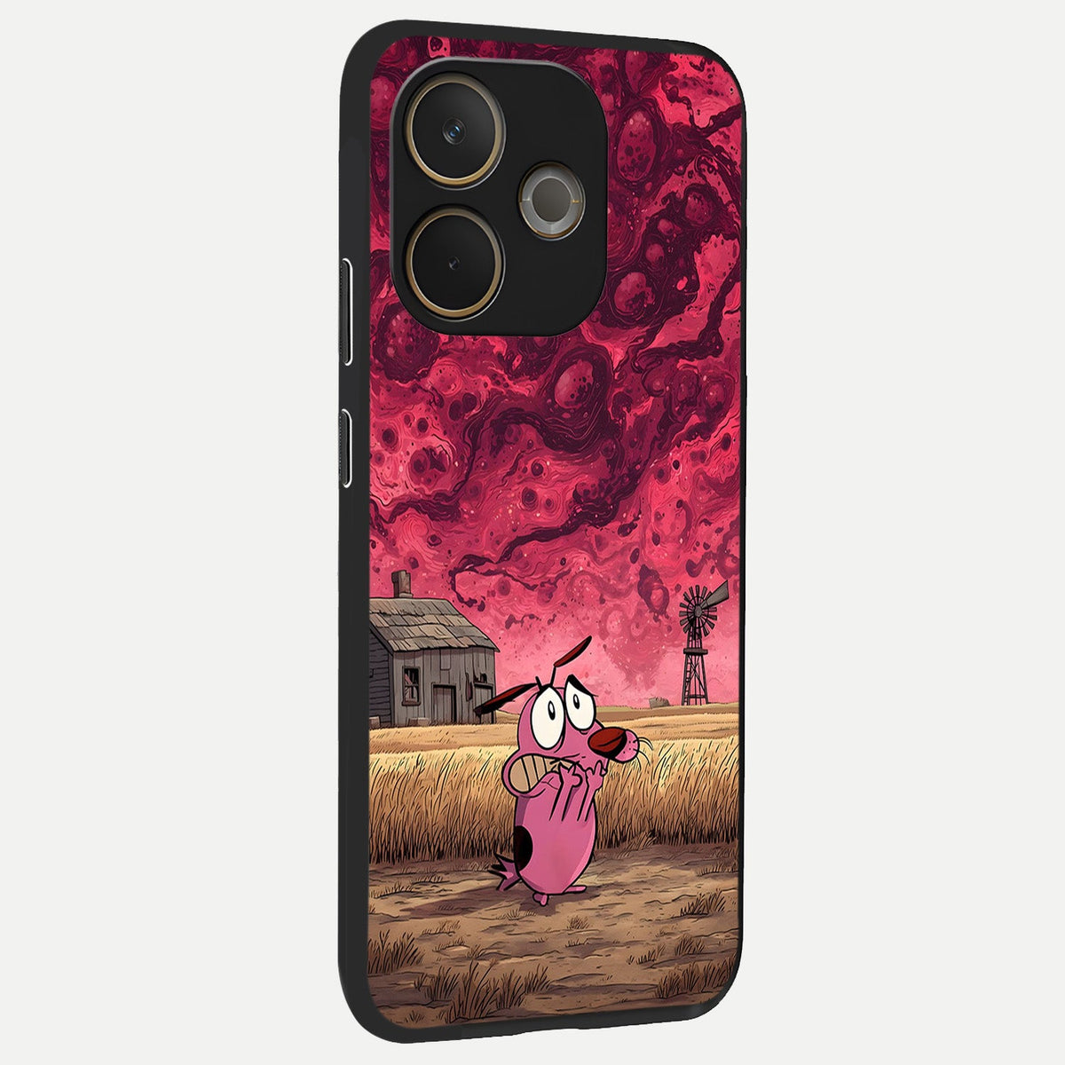  Courage Under Sky back cover For Oppo A5 Pro slim fit glass case with vibrant aesthetic design