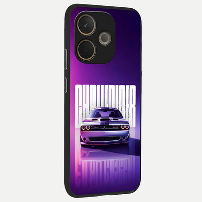  Midnight Muscle Ride back cover For Oppo A5 Pro slim fit glass case with vibrant aesthetic design