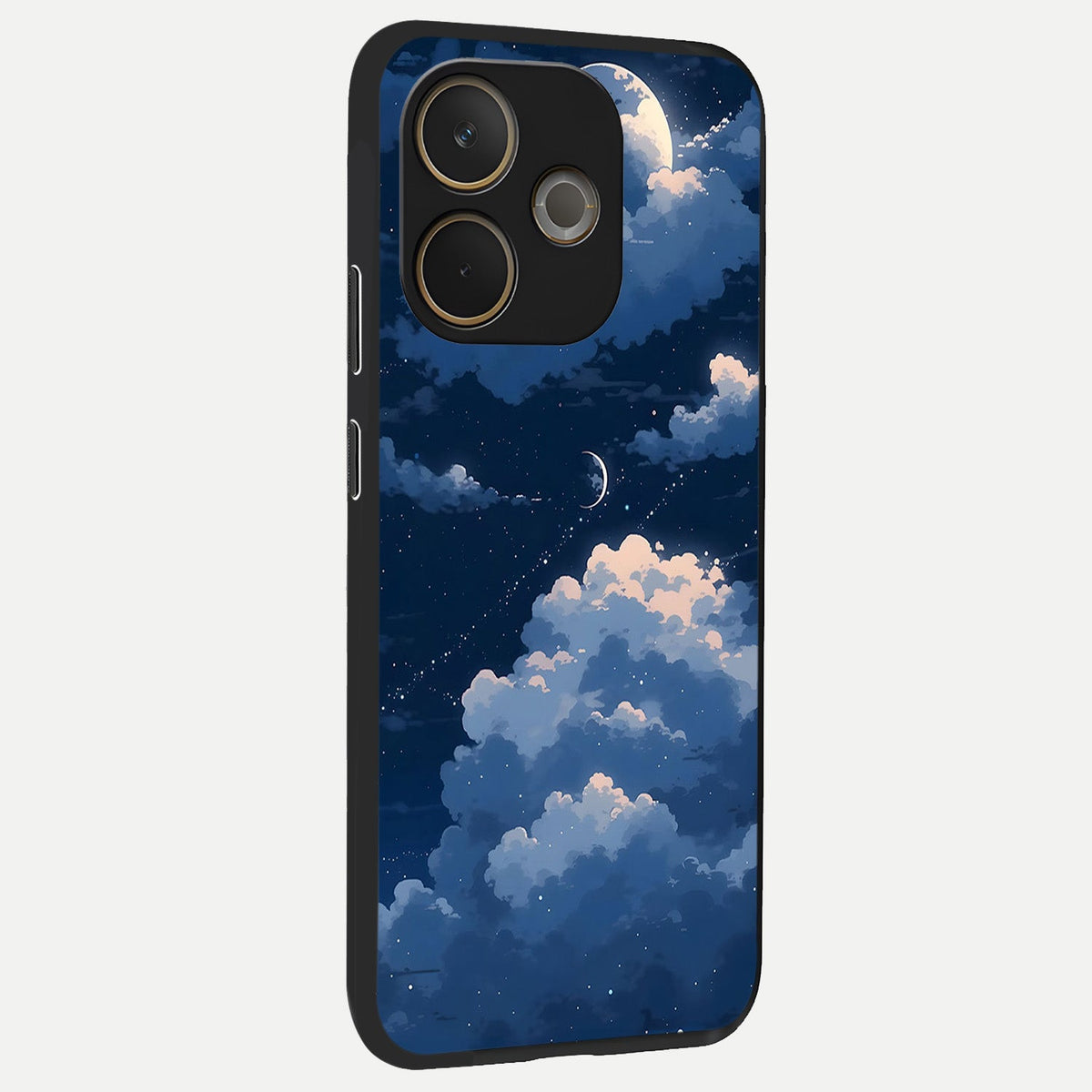  Moon Dream Haze back cover For Oppo A5 Pro slim fit glass case with vibrant aesthetic design