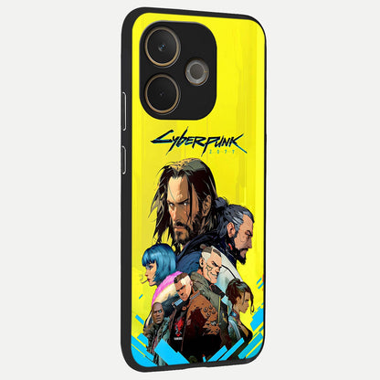  Neon Rebel Genesis back cover For Oppo A5 Pro slim fit glass case with vibrant aesthetic design