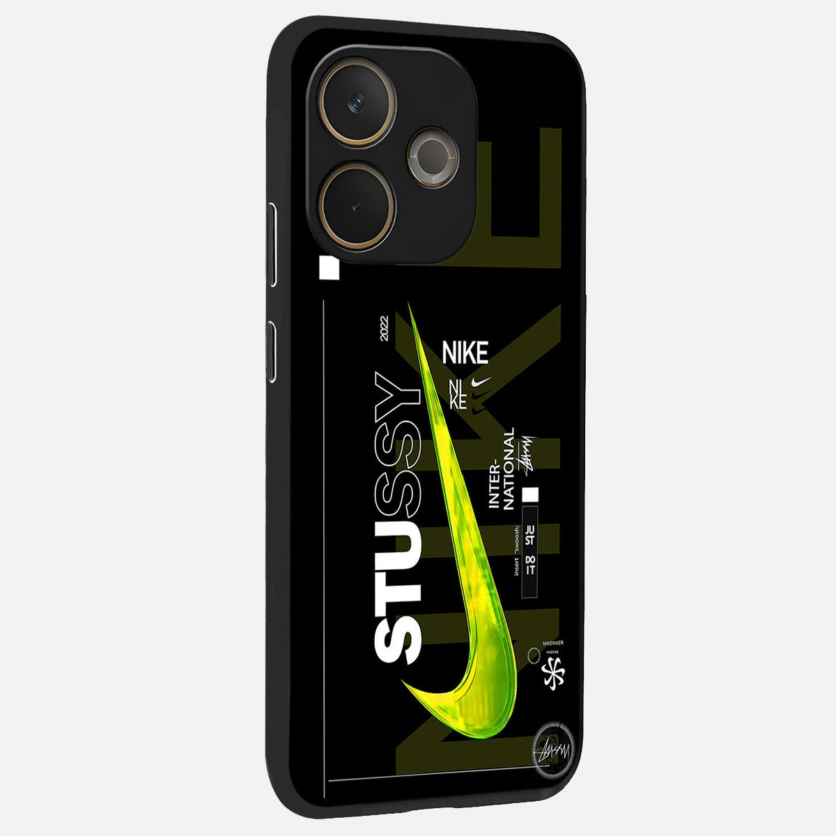  Neon Street Edition back cover For Oppo A5 Pro slim fit glass case with vibrant aesthetic design