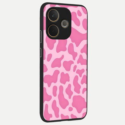  Pinkish Scenery back cover For Oppo A5 Pro slim fit glass case with vibrant aesthetic design