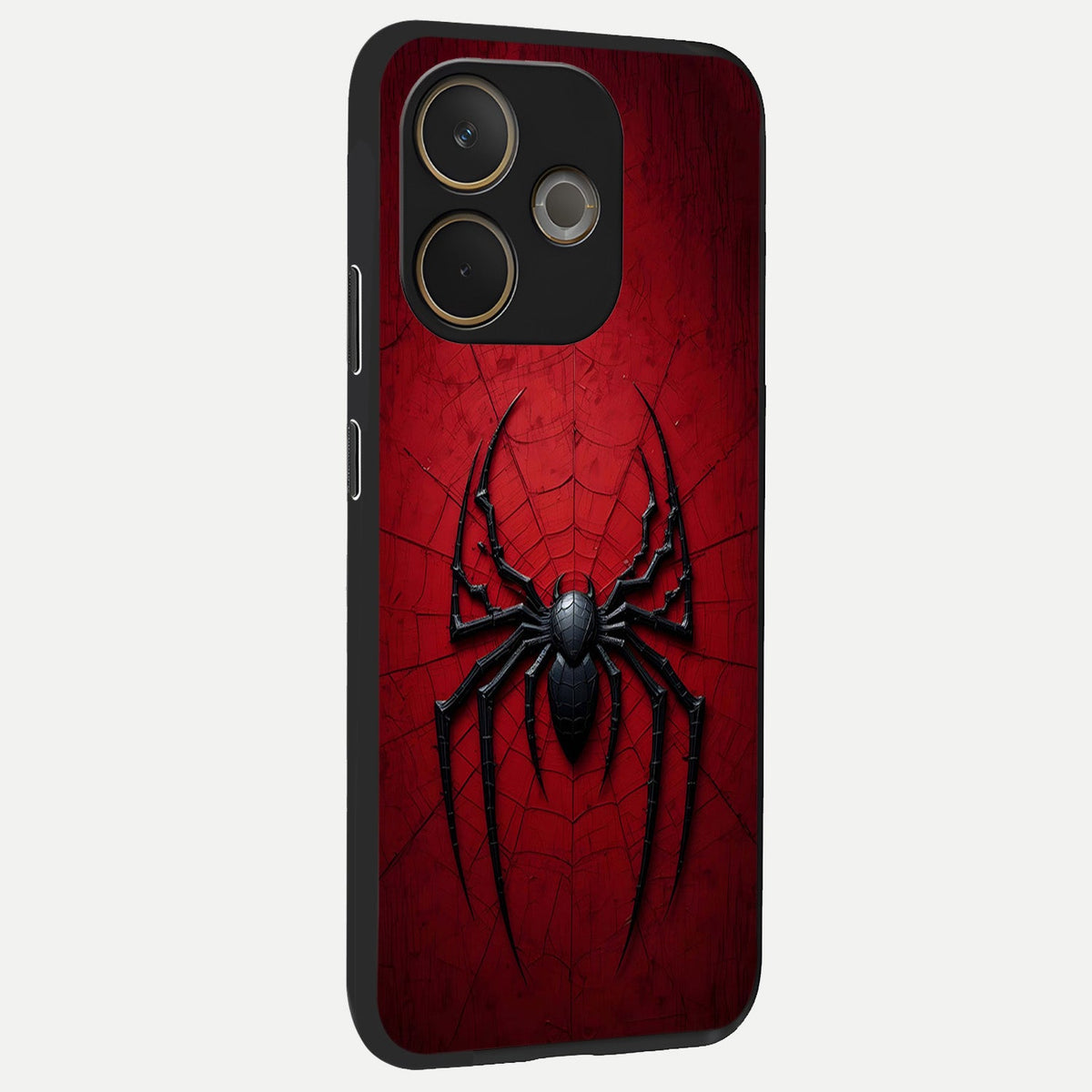  Superhero Web Emblem back cover For Oppo A5 Pro slim fit glass case with vibrant aesthetic design