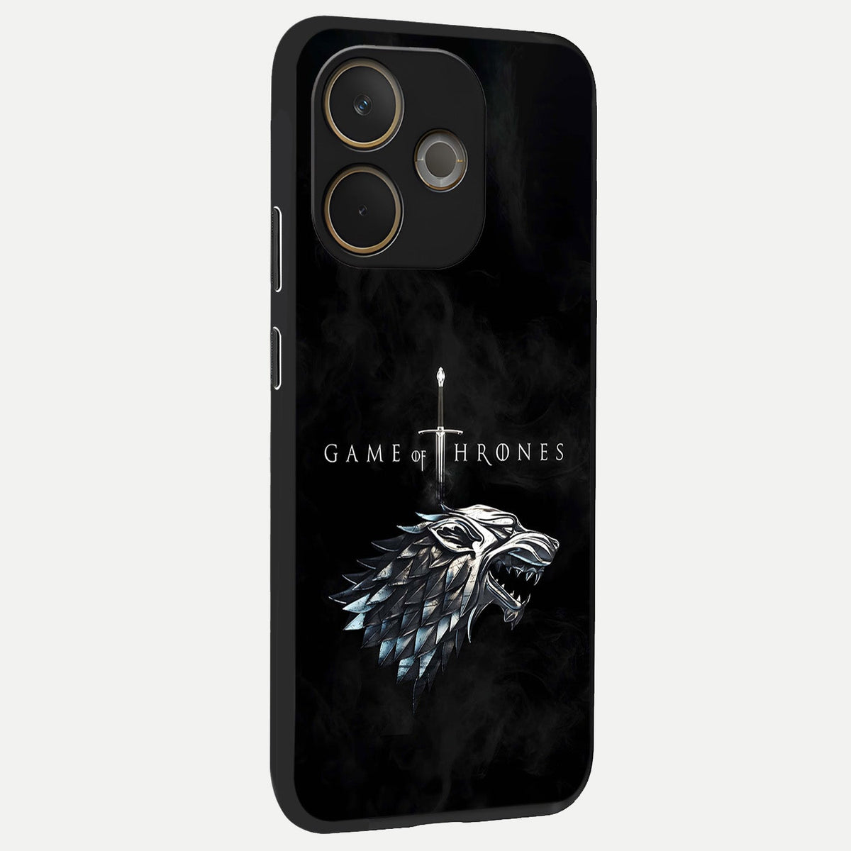  Throne Wolf Legacy back cover For Oppo A5 Pro slim fit glass case with vibrant aesthetic design