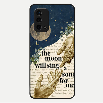 Aesthetic Divine Glass Case For Oppo A74 5G back cover – full design glossy printed glass finish