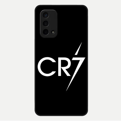  CR7 Elite Strike Glass Case For Oppo A74 5G back cover – full design glossy printed glass finish