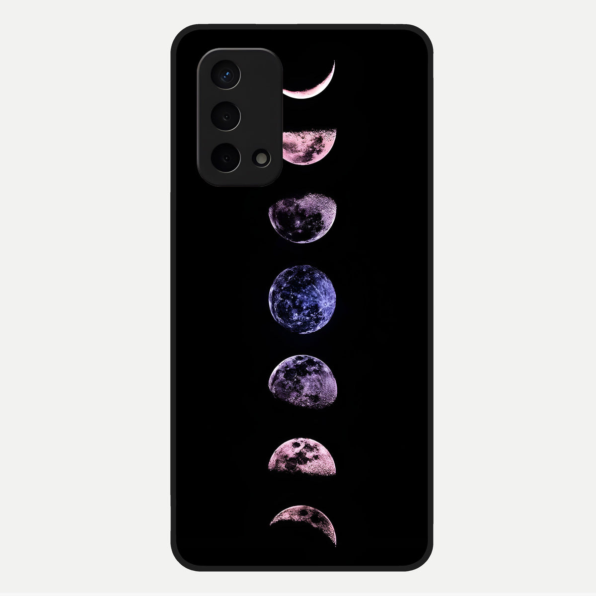  Crimson All Planets Glass Case For Oppo A74 5G back cover – full design glossy printed glass finish