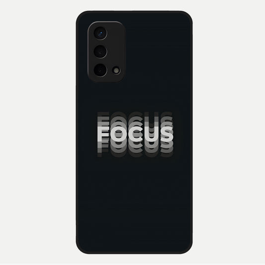  Mono Focus Vision Glass Case For Oppo A74 5G back cover – full design glossy printed glass finish