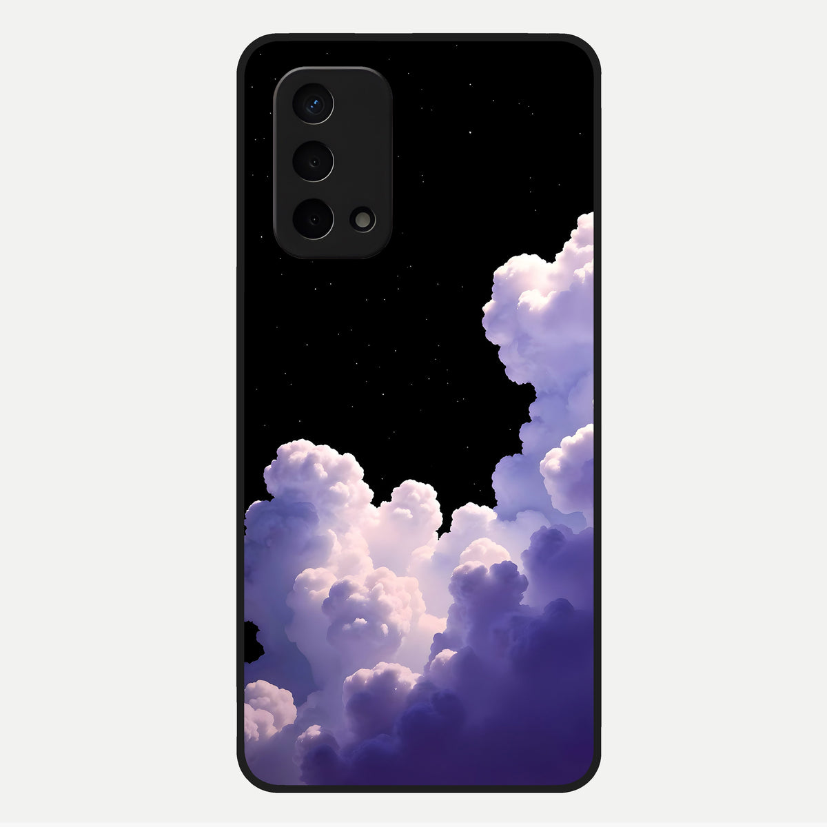  Starlit Night Whispers Glass Case For Oppo A74 5G back cover – full design glossy printed glass finish