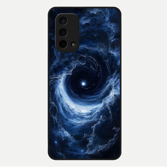  Stunning Galaxy Glass Case For Oppo A74 5G back cover – full design glossy printed glass finish