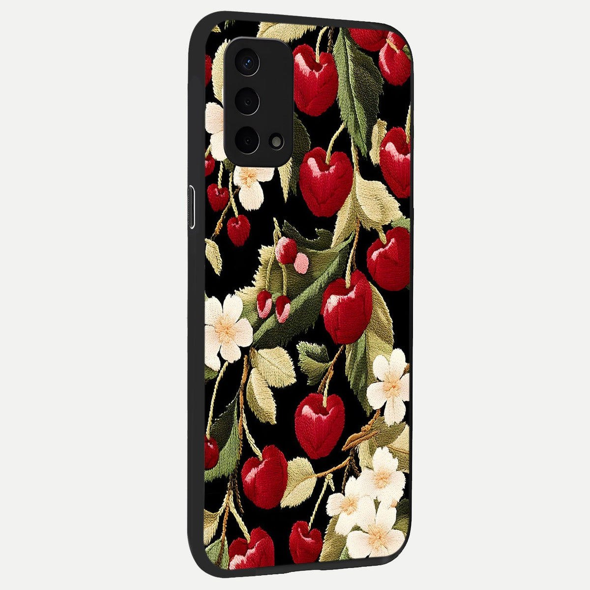  Blooming Spendor Bird back cover For Oppo A74 5G slim fit glass case with vibrant aesthetic design