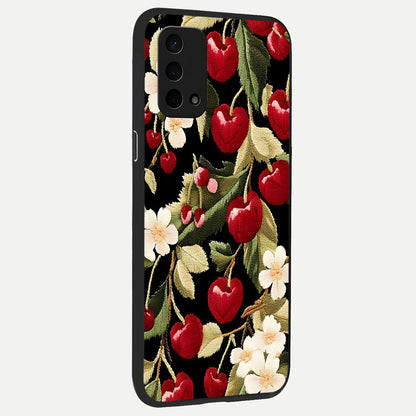  Blooming Spendor Bird back cover For Oppo A74 5G slim fit glass case with vibrant aesthetic design
