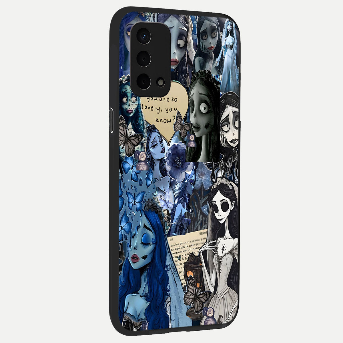  Corpse Bride Posters back cover For Oppo A74 5G slim fit glass case with vibrant aesthetic design